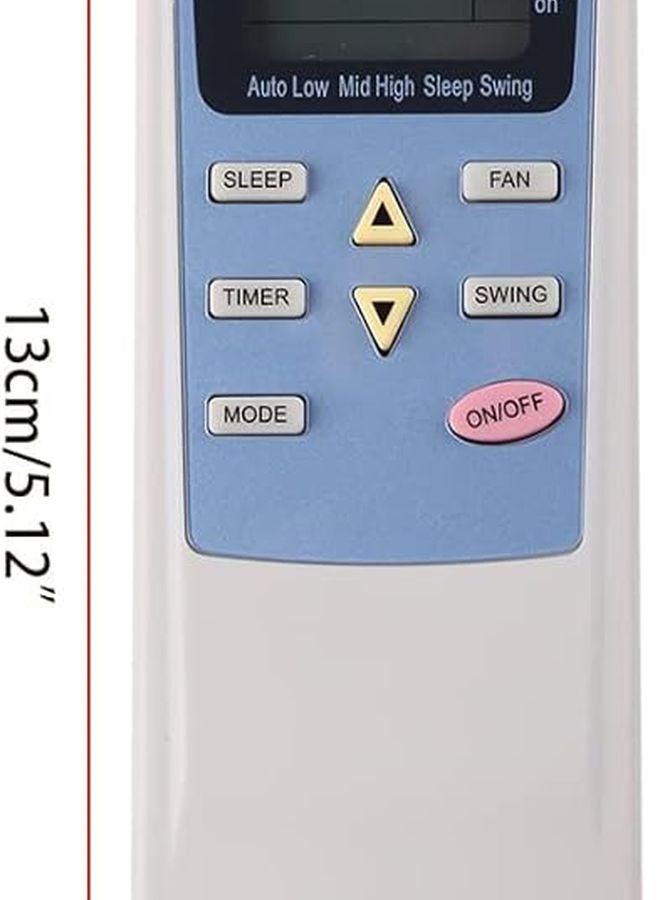KTTCL001 9000BTU Air Conditioner Remote Control Replacement - Image 5
